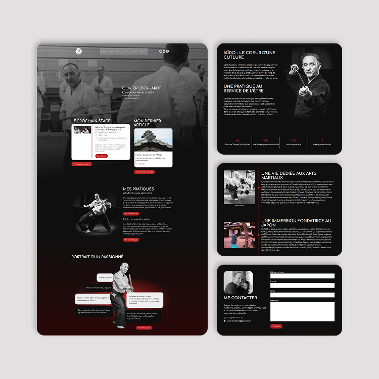 Photo du site internet d'Olivier Eberhardt